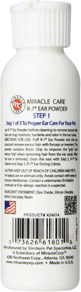 MIRACLE CARE - Miracle Care Ear Powder Step 1 12Gr. - The Red Vitamin MX - Cuidado Del Oído De Perros - {{ shop.shopifyCountryName }}
