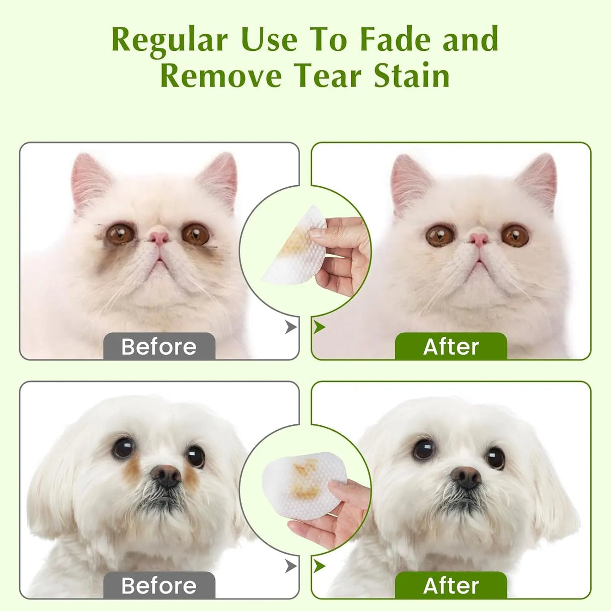 TINIOEY - Tinioey Dog Eye Wipes for Dogs & Cats 150 Toallitas - The Red Vitamin MX - Cuidado De Los Ojos De Los Perros - {{ shop.shopifyCountryName }}