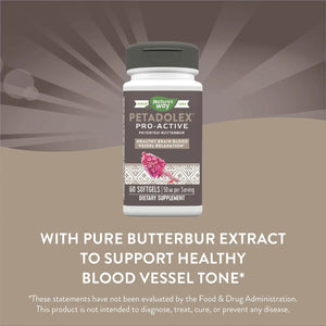 NATURE'S WAY - Nature's Way Petadolex Pro-Active Blood Vessel Health 60 Capsulas Blandas - The Red Vitamin MX - Suplementos Alimenticios - {{ shop.shopifyCountryName }}