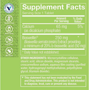 THE VITAMIN SHOPPE - The Vitamin Shoppe Boswellia Serrata 250Mg. 120 Tabletas - The Red Vitamin MX - Suplementos Alimenticios - {{ shop.shopifyCountryName }}