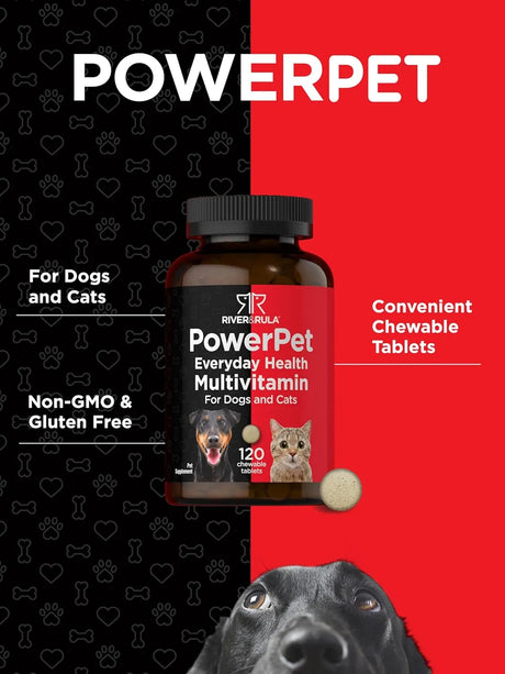 HORBAACH - Horbaach Pet Multivitamins for Dogs & Cats 120 Tabletas Masticables - The Red Vitamin MX - Multivitamínicos Para Perros - {{ shop.shopifyCountryName }}