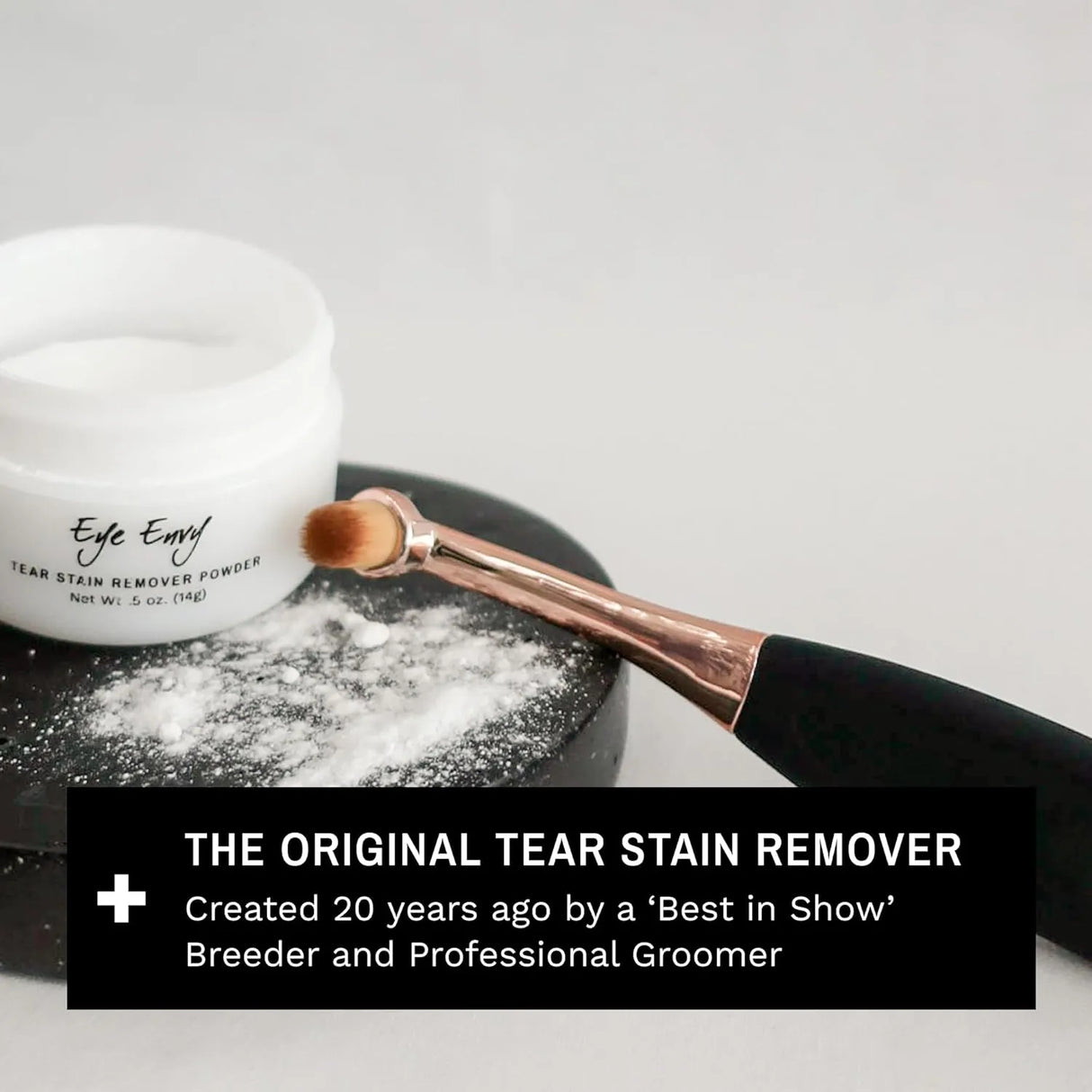 EYE ENVY - Eye Envy Dog Tear Stain Remover Starter Kit with ProPowder Brush - The Red Vitamin MX - Cuidado De Los Ojos De Los Perros - {{ shop.shopifyCountryName }}