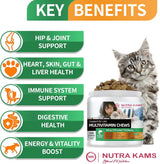 Nutra Kams Multivitamin Chews for Cats 200 Masticables