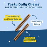 BARKBOX - Barkbox Bright Original Dog Dental Chew Sticks Large Breeds 15 Piezas 2 Pack - The Red Vitamin MX - Cuidado Dental Para Perros - {{ shop.shopifyCountryName }}