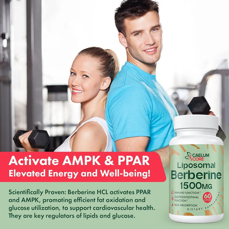 CAELUMCORE - CaelumCore Liposomal Berberine HCL 1500Mg. 60 Capsulas Blandas 2 Pack - The Red Vitamin MX - Suplementos Alimenticios - {{ shop.shopifyCountryName }}