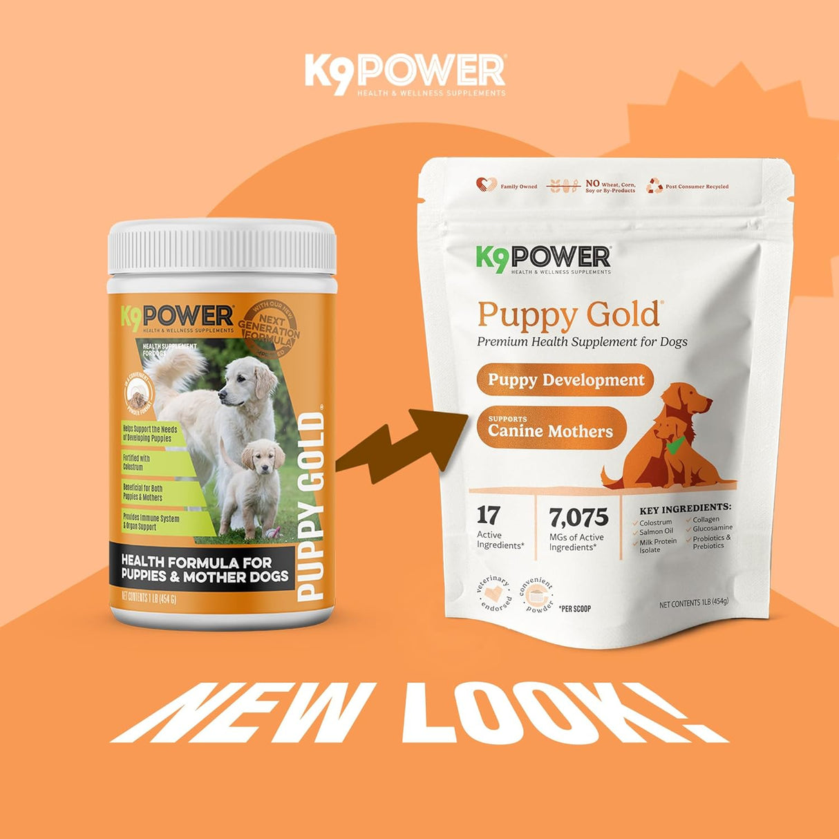 K9 Power Puppy Gold 454Gr.