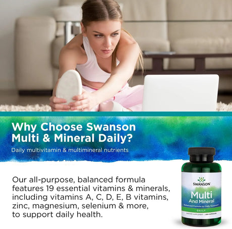 SWANSON - Swanson Multi and Mineral 250 Capsulas 2 Pack - The Red Vitamin MX - Suplementos Alimenticios - {{ shop.shopifyCountryName }}