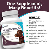 K9 SELECT - K9 Select Multi-Formula Dog Vitamins for Large Dogs Beef Flavor 90 Tabletas - The Red Vitamin MX - Multivitamínicos Para Perros - {{ shop.shopifyCountryName }}