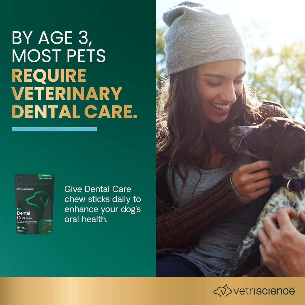 VETRISCIENCE Healthy Mouth Dental Chews 30 Masticables