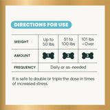 VETRISCIENCE - VetriScience Long Lasting Calm & Confident Calming Chews Bacon 60 Masticables - The Red Vitamin MX - Relajantes Para Perros - {{ shop.shopifyCountryName }}