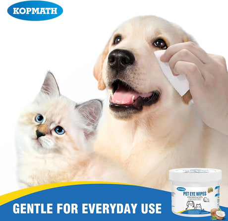 KOPMATH - Kopmath Dog Eye Wipes Coconut Scent 100 Toallitas - The Red Vitamin MX - Cuidado De Los Ojos De Los Perros - {{ shop.shopifyCountryName }}