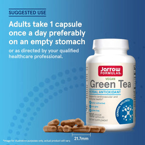 JARROW FORMULAS - Jarrow Formulas Green Tea Herbal Antioxidant 500Mg. 100 Capsulas - The Red Vitamin MX - Suplementos Alimenticios - {{ shop.shopifyCountryName }}