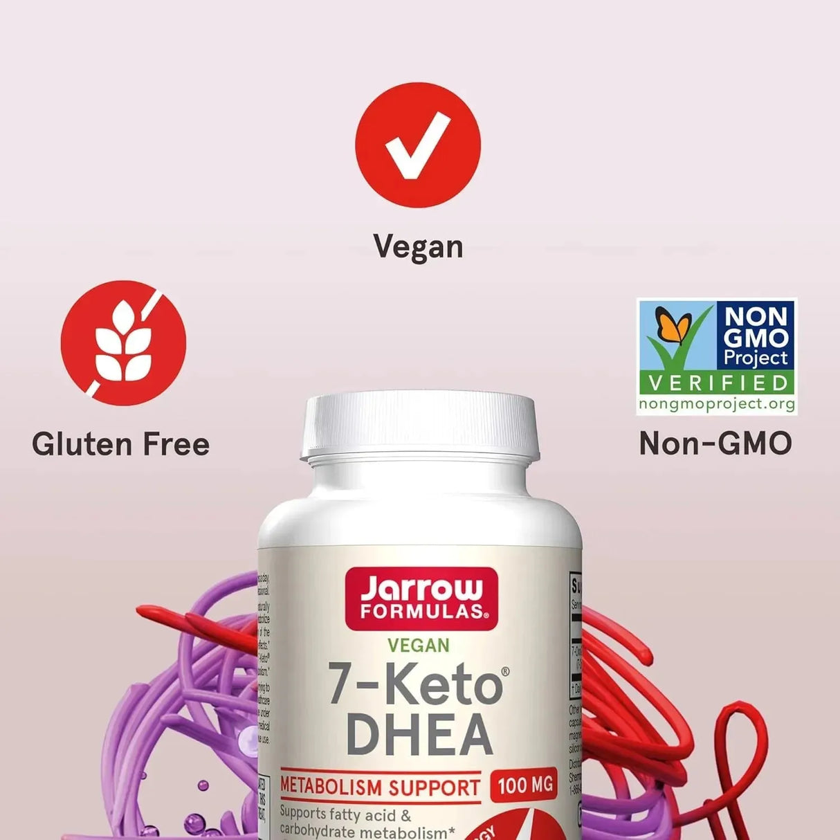 JARROW FORMULAS - Jarrow Formulas 7-Keto DHEA 100Mg. 30 Capsulas - The Red Vitamin MX - Suplementos Alimenticios - {{ shop.shopifyCountryName }}