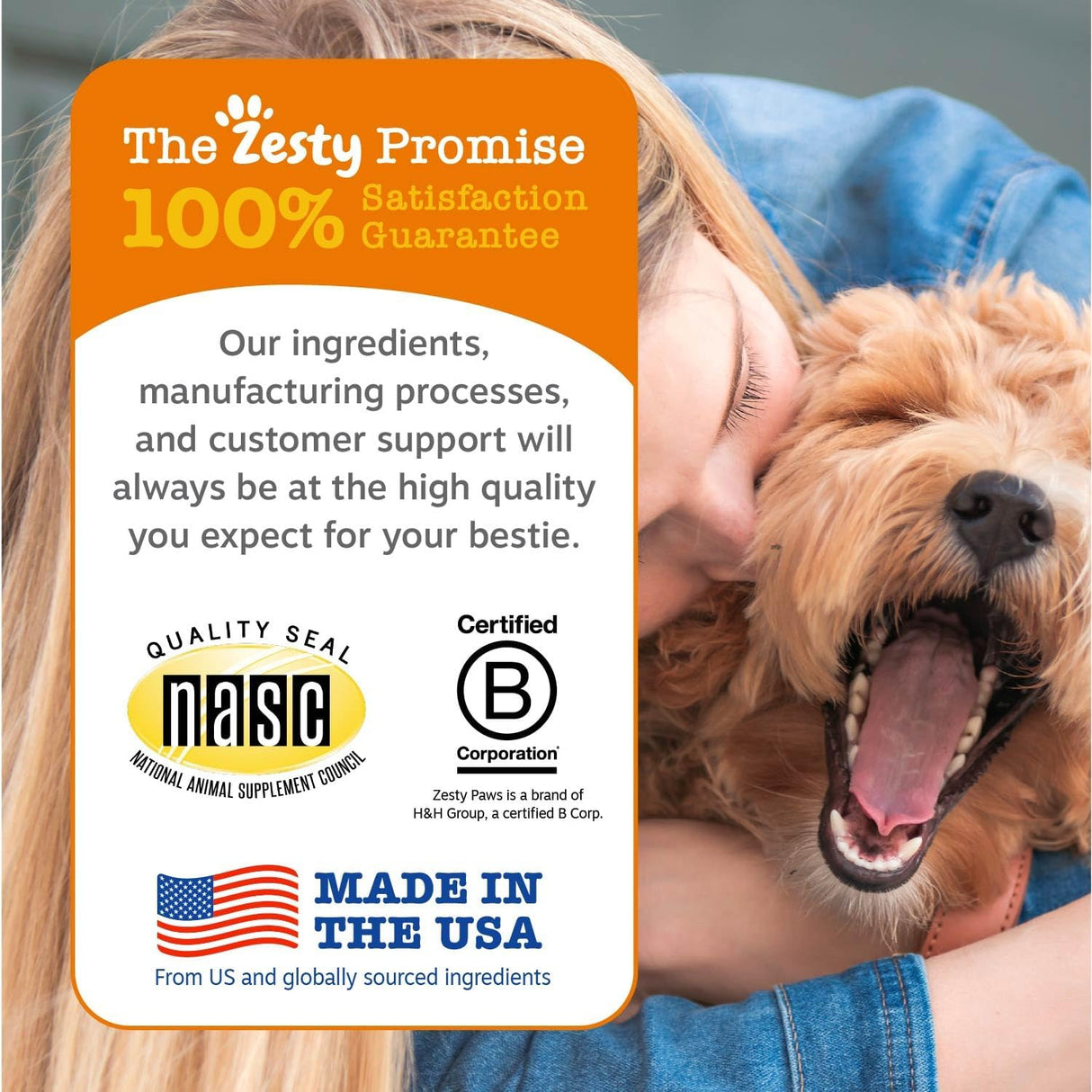 Zesty Paws Cardiovascular Support for Dogs Salmon 90 Masticables