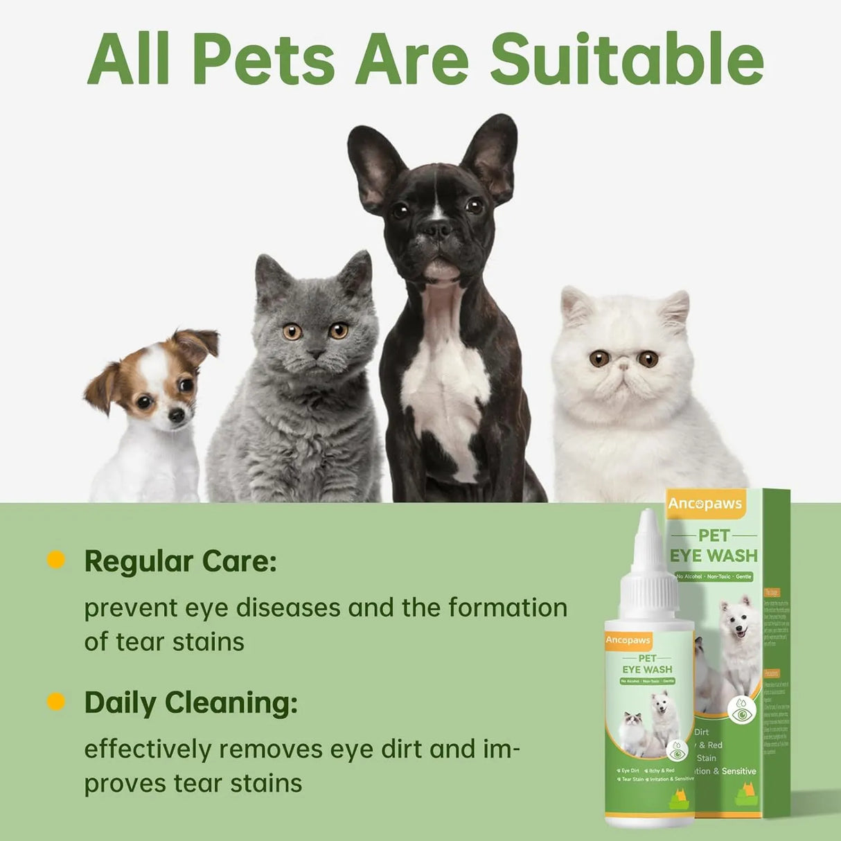 ANCOPAWS - Ancopaws Eye Drops for Dogs & Cats 2 Fl.Oz. - The Red Vitamin MX - Cuidado De Los Ojos De Los Perros - {{ shop.shopifyCountryName }}