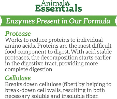 ANIMAL ESSENTIALS - Animal Essentials Plant Enzyme & Probiotics for Dogs & Cats 100Gr. - The Red Vitamin MX - Probióticos Para Perros - {{ shop.shopifyCountryName }}