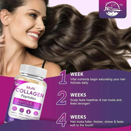 NATURE'S LIVE - Nature's live Multi Collagen Peptides 60 Capsulas Blandas 2 Pack - The Red Vitamin MX - Suplementos Alimenticios - {{ shop.shopifyCountryName }}
