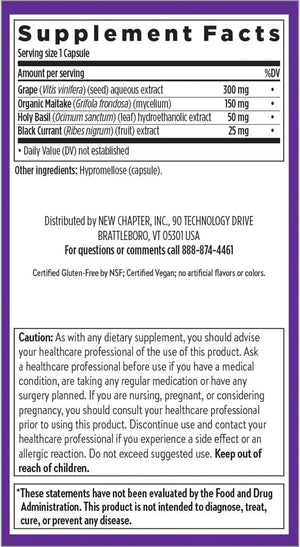 NEW CHAPTER - New Chapter Blood Pressure Balance 60 Capsulas - The Red Vitamin MX - Suplementos Alimenticios - {{ shop.shopifyCountryName }}
