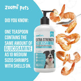 ZOOMI PETS - Zoomi Pets Liquid Glucosamine for Dogs 16 Fl.Oz. - The Red Vitamin MX - Cuidado De Cadera Y Articulaciones Para Perros - {{ shop.shopifyCountryName }}