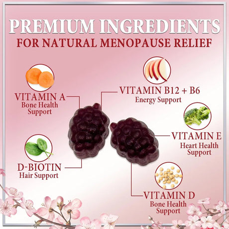 HELLO LOVELY! - Hello Lovely! Menopause Support 60 Gomitas - The Red Vitamin MX - Suplementos Alimenticios - {{ shop.shopifyCountryName }}