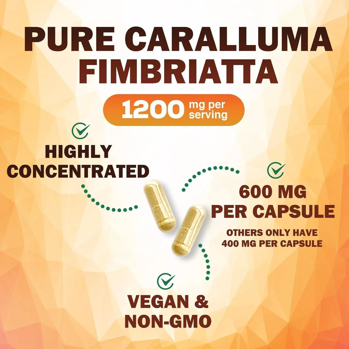 NATURE'S NUTRITION - Pure Caralluma Fimbriata Extract Highly Concentrated 1200Mg. 180 Capsulas - The Red Vitamin MX - Suplementos Alimenticios - {{ shop.shopifyCountryName }}