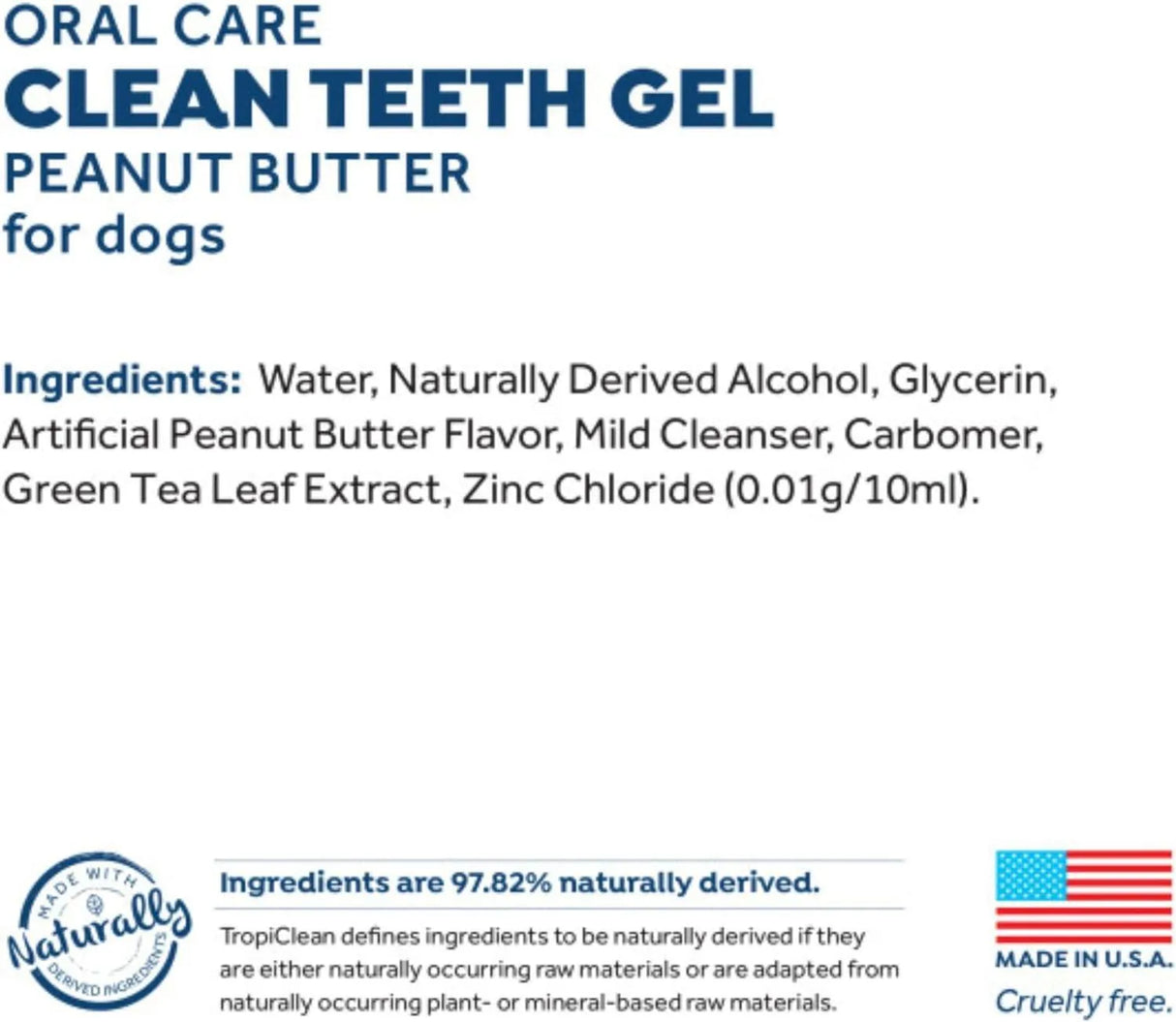 FRESH BREATH - Fresh Breath Vet Recommended Peanut Butter Teeth Gel for Dogs 2 Oz. - The Red Vitamin MX - Cuidado Dental Para Perros - {{ shop.shopifyCountryName }}