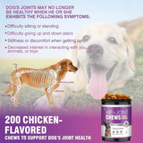TTLXRL - TTLXRL Hip and Joint Glucosamine for Dogs 200 Masticables - The Red Vitamin MX - Cuidado De Cadera Y Articulaciones Para Perros - {{ shop.shopifyCountryName }}