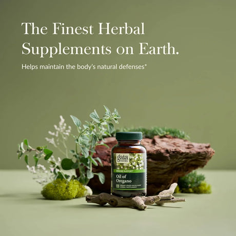GAIA HERBS - Gaia Herbs Oil of Oregano 60 Capsulas Blandas - The Red Vitamin MX - Suplementos Alimenticios - {{ shop.shopifyCountryName }}