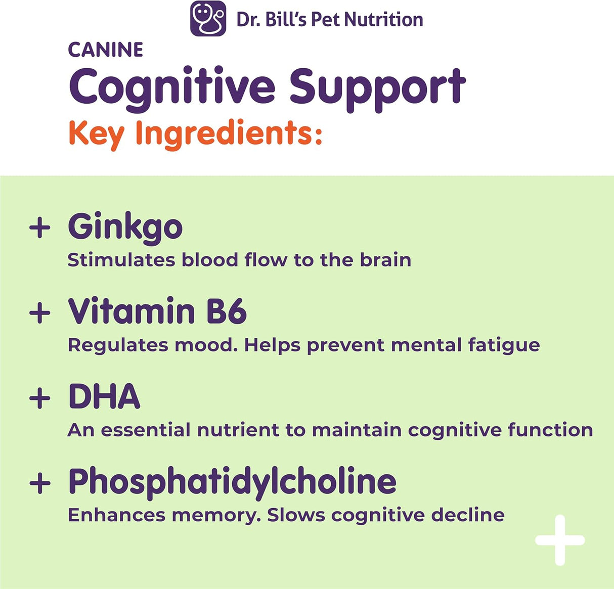 DR. BILL'S - Dr. Bill’s Canine Cognitive Support 180Gr. - The Red Vitamin MX - Suplementos Herbales Para Perros - {{ shop.shopifyCountryName }}