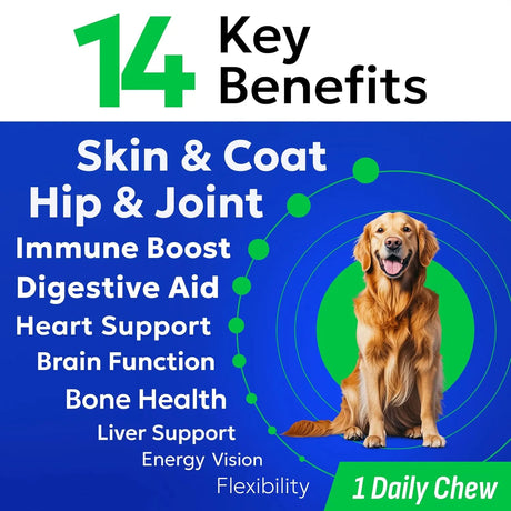 BARK&SPARK - BARK&SPARK Multivitamin Chewable Treats for Dogs 120 Masticables - The Red Vitamin MX - Multivitamínicos Para Perros - {{ shop.shopifyCountryName }}