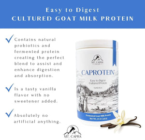 MT. CAPRA - MT. CAPRA Caprotein Casein Protein Concentrate 453Gr. - The Red Vitamin MX - Suplementos Alimenticios - {{ shop.shopifyCountryName }}