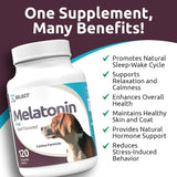 K9 SELECT - K9 Select Melatonin for Dogs Beef 3Mg. 120 Tabletas Masticables - The Red Vitamin MX - Relajantes Para Perros - {{ shop.shopifyCountryName }}