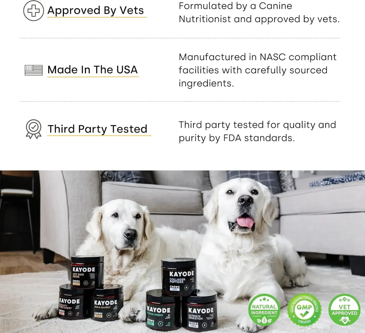 KAYODE - Kayode Itch & Allergy Natural Dog Allergy Chews 90 Masticables - The Red Vitamin MX - Remedios Para La Picazón De Perros - {{ shop.shopifyCountryName }}