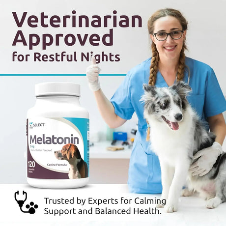 K9 SELECT - K9 Select Melatonin for Dogs Peanut Butter 3Mg. 120 Tabletas Masticables - The Red Vitamin MX - Relajantes Para Perros - {{ shop.shopifyCountryName }}