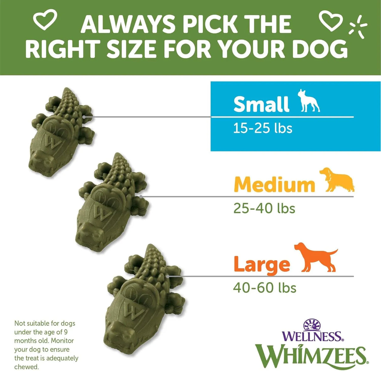 WELLNESS WHIMZEES - Wellness WHIMZEES Alligator Dog Dental Treats Small Size 24 Piezas - The Red Vitamin MX - Cuidado Dental Para Perros - {{ shop.shopifyCountryName }}