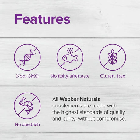 WEBBER NATURALS - Webber Naturals Triple Strength Omega-3 Fish Oil 1800Mg. 120 Capsulas Blandas - The Red Vitamin MX - Suplementos Alimenticios - {{ shop.shopifyCountryName }}