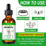 Oimmal Cat Natural Antibiotics 2 Fl.Oz.