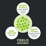FIDELIS Probiotic Plus+ Pet Probiotics for Dogs 120 Masticables
