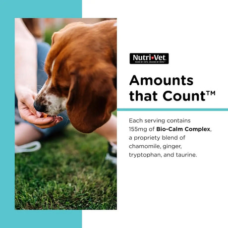 NUTRI-VET - Nutri-Vet Pet-Ease Soft Chews for Dogs 170Gr. - The Red Vitamin MX - Relajantes Para Perros - {{ shop.shopifyCountryName }}