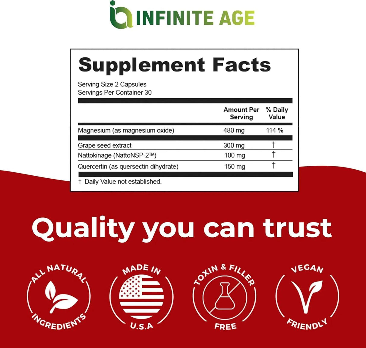 INFINITE AGE - INFINITE AGE BP Lifeline 60 Capsulas - The Red Vitamin MX - Suplementos Alimenticios - {{ shop.shopifyCountryName }}