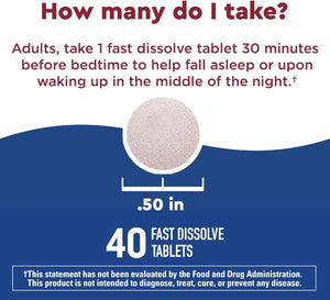 NATURE MADE - Nature Made Wellblends Back To Sleep Lower Dose Melatonin 1Mg. 40 Tabletas - The Red Vitamin MX - Suplementos Alimenticios - {{ shop.shopifyCountryName }}