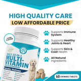 WANDERFOUND PETS - Wanderfound Pets 10-in-1 Dog Multivitamin 60 Tabletas Masticables - The Red Vitamin MX - Multivitamínicos Para Perros - {{ shop.shopifyCountryName }}