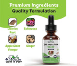 WOOF N PURR - Woof 'n' Purr Dog Ear Infection Treatment 1 Fl.Oz. - The Red Vitamin MX - Cuidado Del Oído De Perros - {{ shop.shopifyCountryName }}