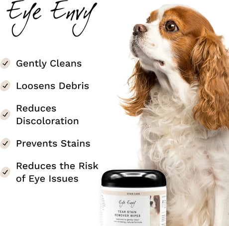 EYE ENVY - Eye Envy Tear Stain Wipes for Dogs 60 Toallitas - The Red Vitamin MX - Cuidado De Los Ojos De Los Perros - {{ shop.shopifyCountryName }}