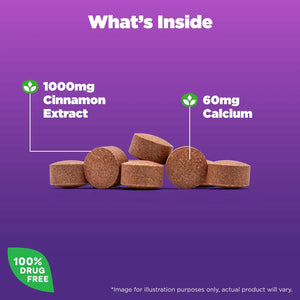 NATROL - Natrol Cinnamon Extract 1000Mg. 80 Tabletas - The Red Vitamin MX - Suplementos Alimenticios - {{ shop.shopifyCountryName }}