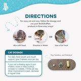 BestLife4Pets Cat Dental Supplement for Bad Breath Tartar & Gum Support 400 Tabletas 2 Pack