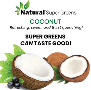 NATURAL VITAMINS - Natural Vitamins Natural Super Greens Powder 30 Servicios Coconut 210Gr. - The Red Vitamin MX - Suplementos Alimenticios - {{ shop.shopifyCountryName }}