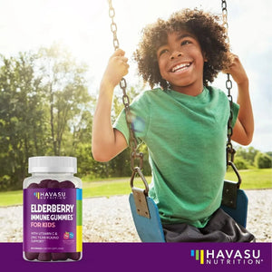 HAVASU NUTRITION - HAVASU NUTRITION Elderberry Gummies for Kids with Zinc and Vitamin C 60 Gomitas - The Red Vitamin MX - Suplementos Alimenticios - {{ shop.shopifyCountryName }}