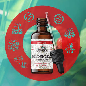 FLORIDA HERBS - Florida Herbs Goldenseal Root Tincture 2 Fl.Oz. - The Red Vitamin MX - Suplementos Alimenticios - {{ shop.shopifyCountryName }}