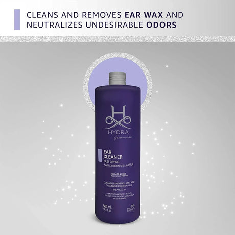 H HYDRA GROOMERS - Hydra Professional Ear Cleaner 500Ml. - The Red Vitamin MX - Cuidado Del Oído De Perros - {{ shop.shopifyCountryName }}